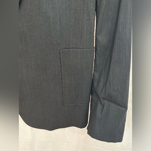 Costume National NWT Women's Sophisticated Charcoal Blazer  minimalist neutral - Picture 10 of 11